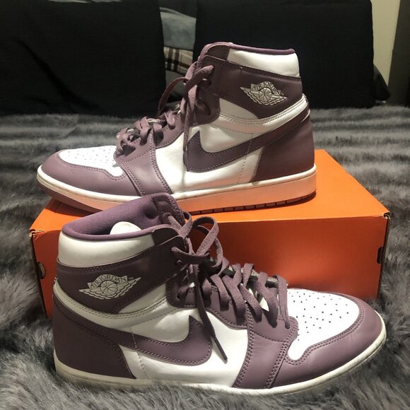Jordan Other - Nike Air Jordan 1 Men's Retro High OG White/Mauve Size 12, DZ5485-105, Purple